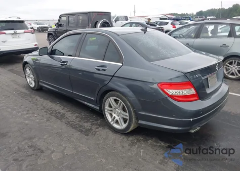 2008 Mercedes-Benz C 350 Sport из США, поврежденный, VIN WDDGF56X58F081431